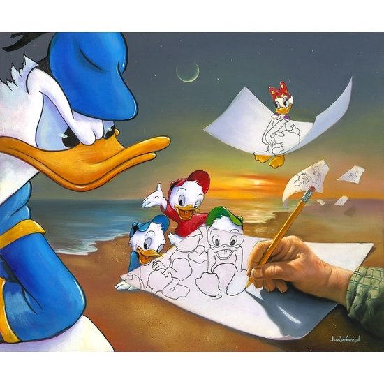 Jim Warren - Donald Duck Off the Page