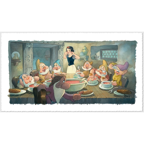 Toby Bluth - The Lost Soup Scene Snow White And The Seven Dwarfs