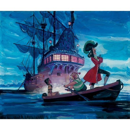 Jim Salvati - Tiger Lilly And Hook - From Disney Pirates of the Caribbean