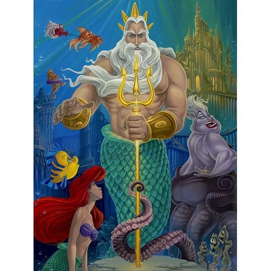 Jared Franco - Triton's Kingdom From The Little Mermaid