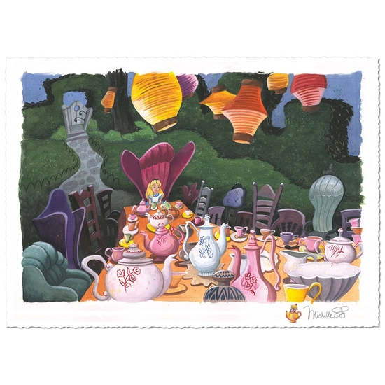 Michelle St Laurent - Tea with Alice  - From Alice in Wonderland