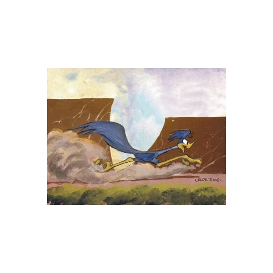 Chuck Jones - Desert Duo Road Runner