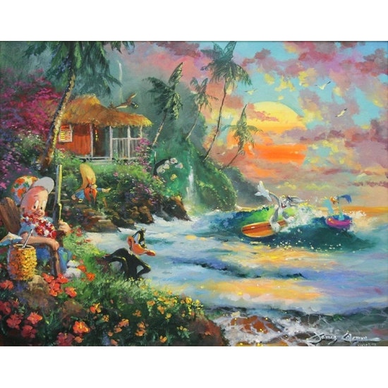 James Coleman - Paradise Season Canvas Giclee 