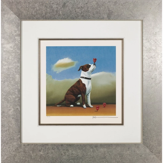 Robert Deyber - Top Dog Framed