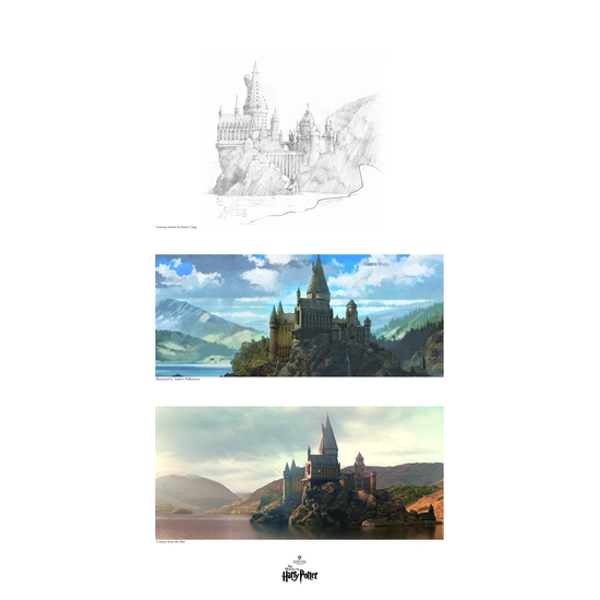 Stuart Craig - Creating Hogwarts & the Black Lake Triptychs