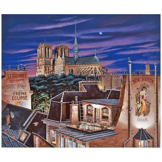 Liudmila Kondakova - Notre Dame at Dusk