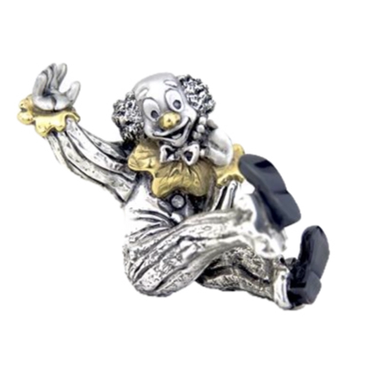 Dargenta - Silver Clown Figurine