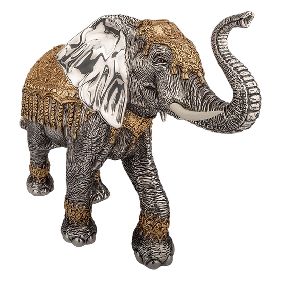 Dargenta - Silver Indian Elephant Statue