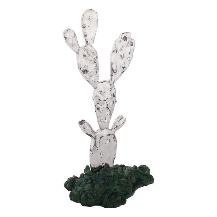 Dargenta - Nopal Silver Sculpture Small