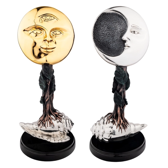 Dargenta - The Sun and The Moon Sculpture