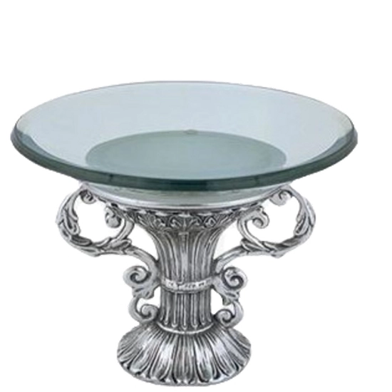 Dargenta - Silver Candy Bowl with glass