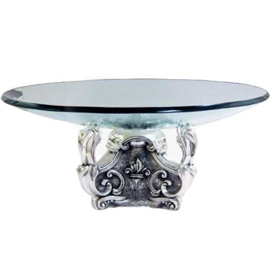 Dargenta - Silver Fruit Bowl Low Centerpiece