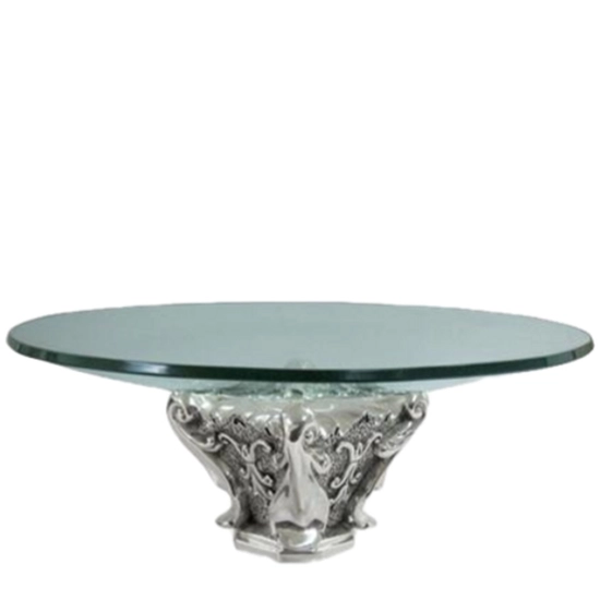 Dargenta - Ionic Column Fruit Bowl Table Centerpiece