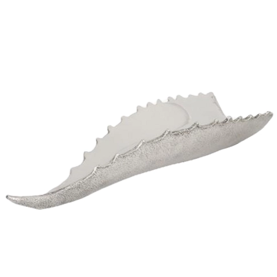 Dargenta - Agave Leaf Silver Fruit Bowl