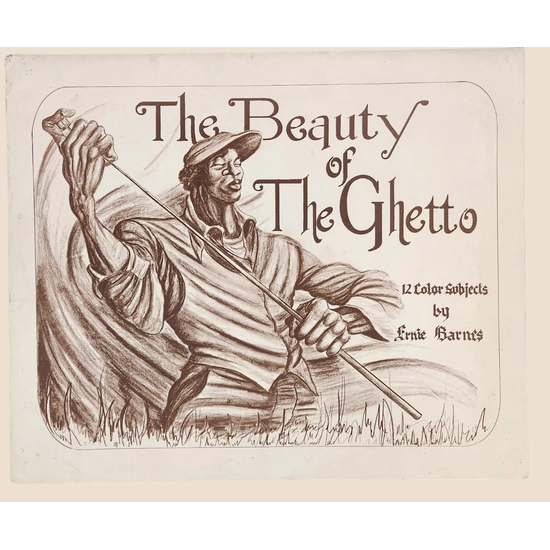 Ernie Barnes - The Beauty Of The Ghetto  Portfolio Cover