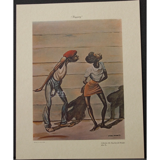 Ernie Barnes - RArtist Proofping Lithograph Artist Proof