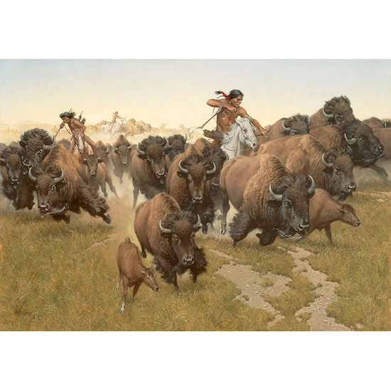 Frank McCarthy - Amidst the Thundering Herd