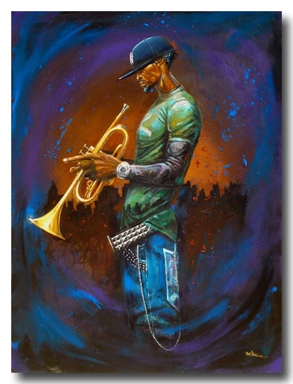 Frank Morrison - Blue Notes Artist Proof Double Remarque