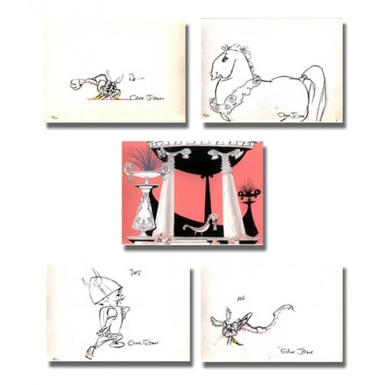 Chuck Jones - Whats Opera Doc? Layout Portfolio II