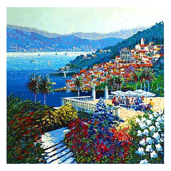 Kerry Hallam - Coastal View Canvas