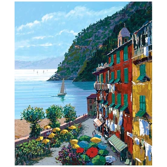 Kerry Hallam - Cinqueterre Canvas