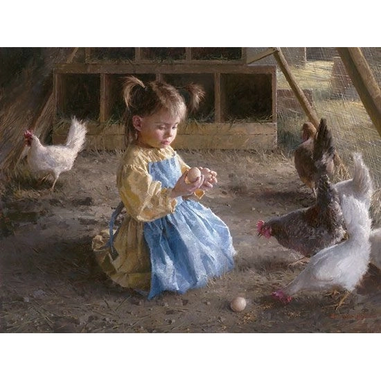 Morgan Weistling - The Egg Inspector Artist Proof Masterworks