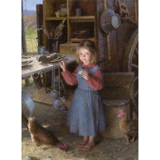 Morgan Weistling - The Chefs Daughter - Chuck Wagon 1892 Artist Proof