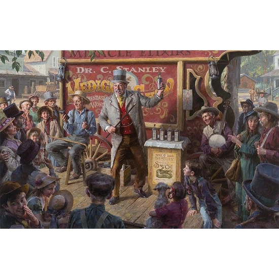 Morgan Weistling - The Snake Oil Salesman Artist Proof Masterworks