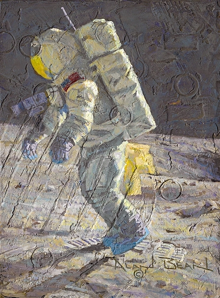 Alan Bean-One Lucky Guy SmallWork Edition Artist Proof