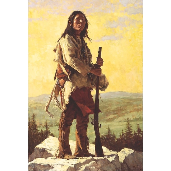 Howard Terpning - THE LONG TRAIL AHEAD