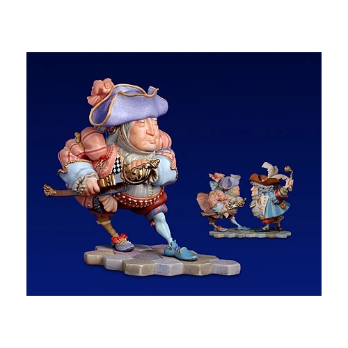 James Christensen - Tweedle Dee Porcelain Sculpture