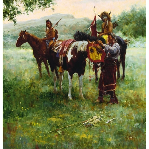 Howard Terpning - Medicine Horse Mask