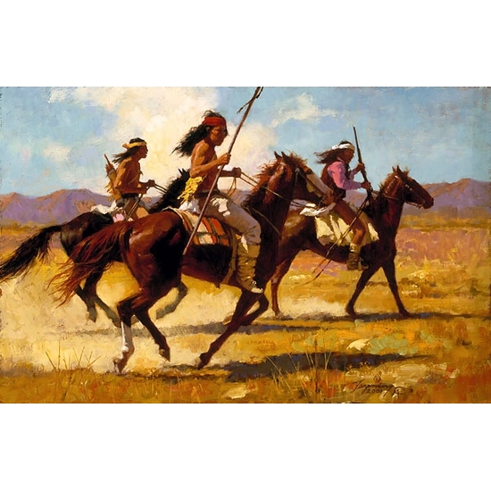 Howard Terpning - Light Cavalry SMALLWORK EDITION ON