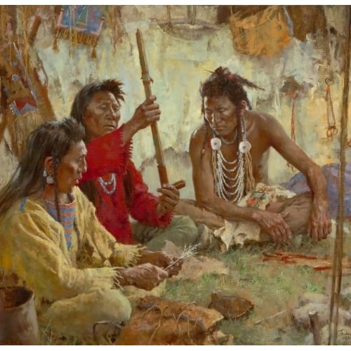 Howard Terpning - Seeking Guidance from the Great Spirit