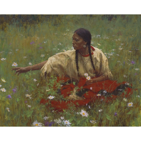 Howard Terpning - Beauty in the Field