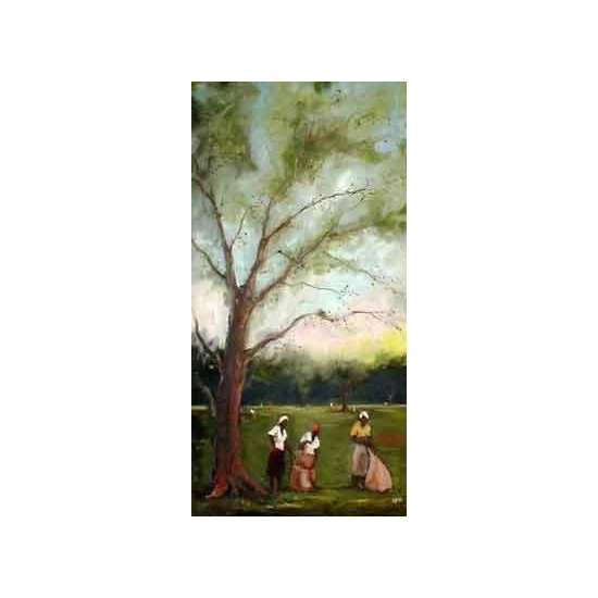 Ted Ellis - Picking Pecans Giclee