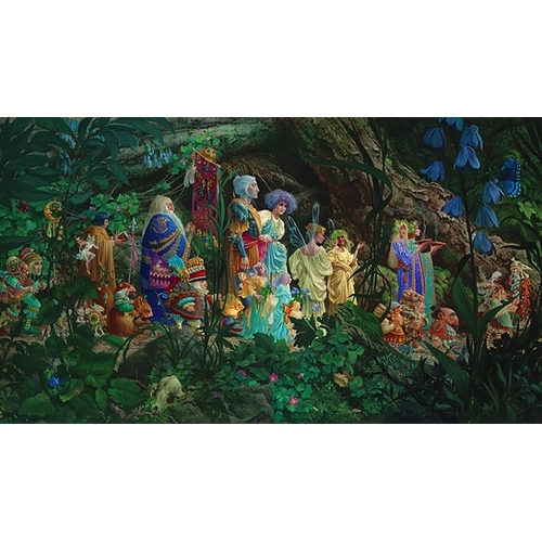 James Christensen - The Royal Processional Masterwork Canvas Edition