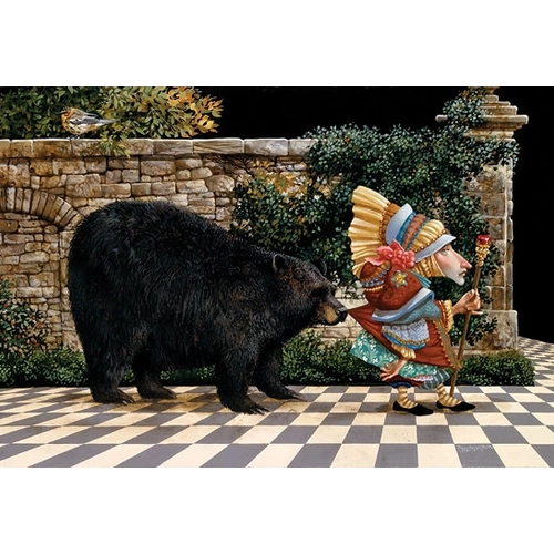 James Christensen - Lawrence Pretended Not to Notice That a Bear Had Become ANNIVERSARY EDITION