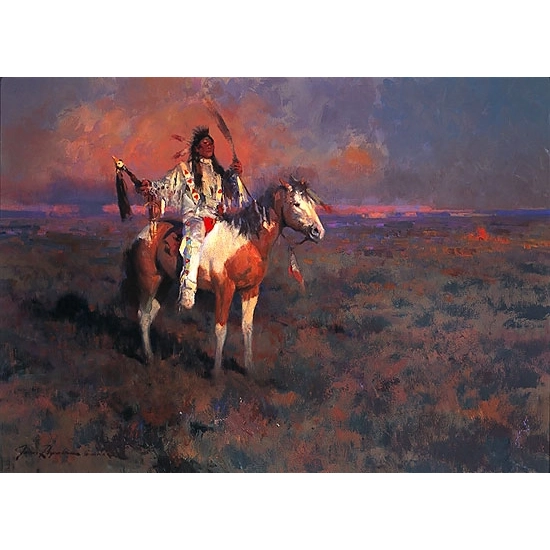 James Reynolds - Mystic Of The Plains Limited Edition Print