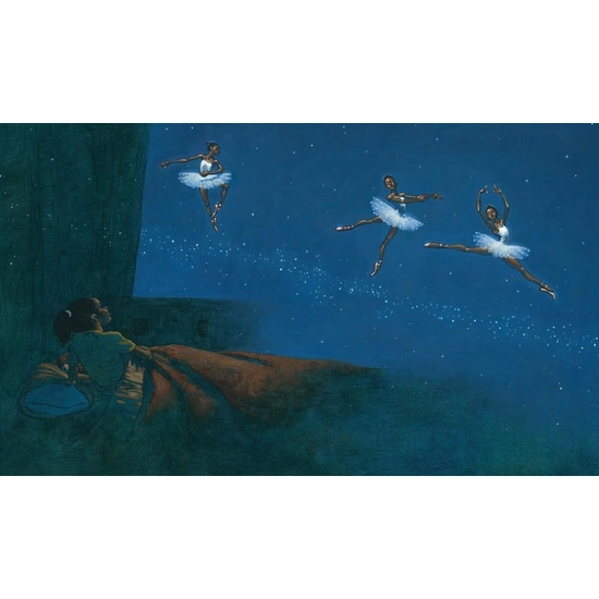 Kadir Nelson - Dancing On The Milky Way Giclee