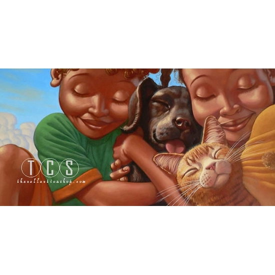 Kadir Nelson - Puppy Love Giclee Remarque