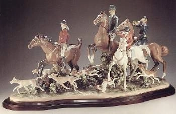 Lladro - Fox Hunt