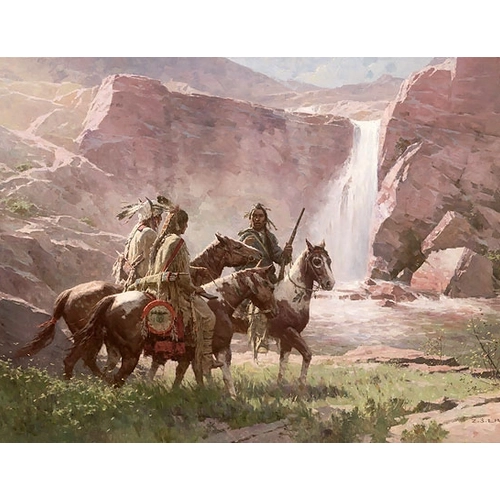 Z.S.  Liang - Red Rock Crossing Northwest Montana 1850 Limited Edition