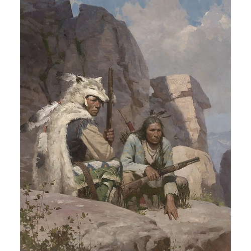 Z.S.  Liang - Observers Above Fort Phil Kearny 1868