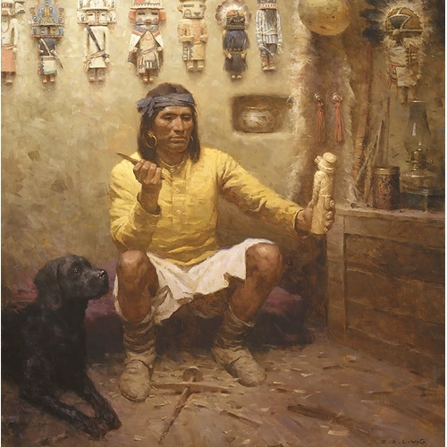 Z.S.  Liang - Kachina Carver