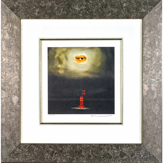 Robert Deyber - Eye Of The Storm Framed