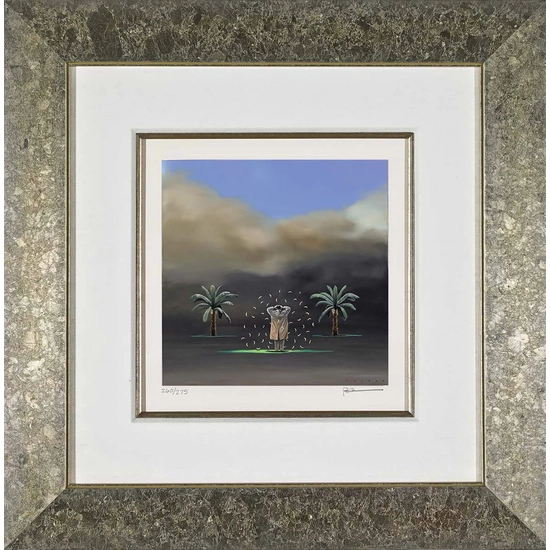 Robert Deyber - Going Bananas Framed