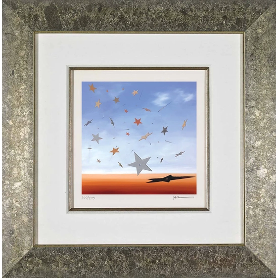 Robert Deyber - Shooting Stars Framed