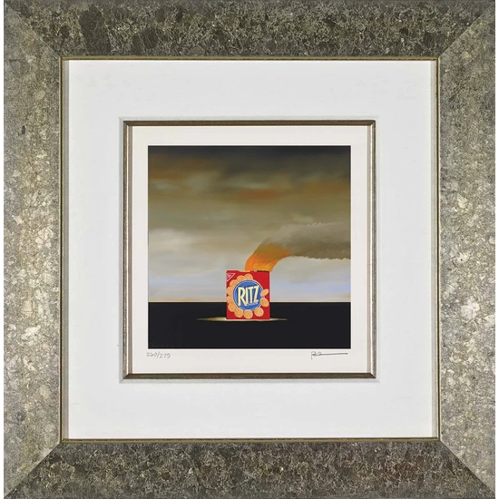 Robert Deyber - Fire Crackers Framed