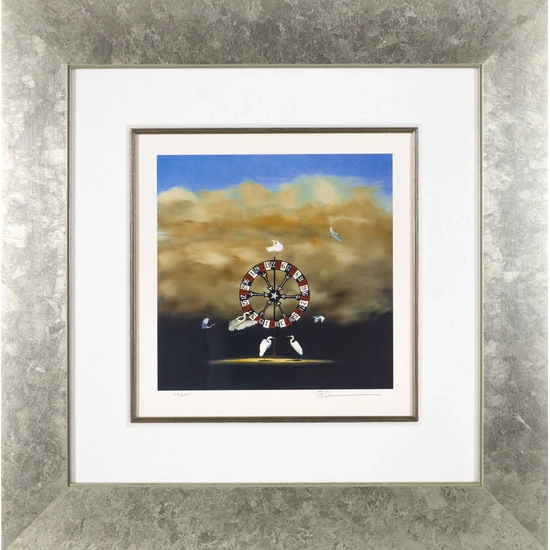 Robert Deyber - Fowl Play Framed